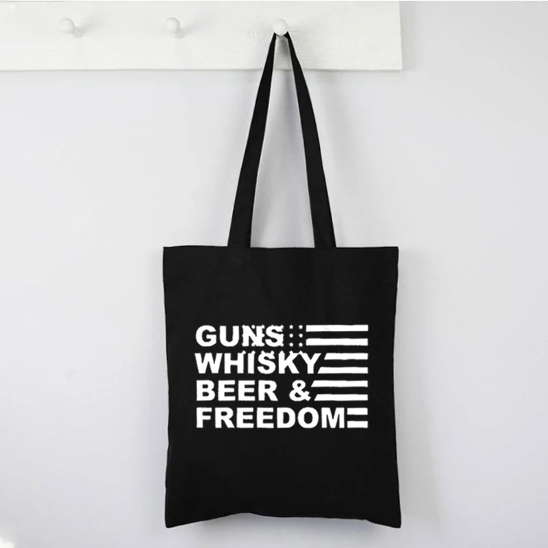 

Guns Lover Shirt Whisky Lover Tee Gun Whisky Beer and Freedom with America Flag Tshirt Freedom Men American Flag Tee T