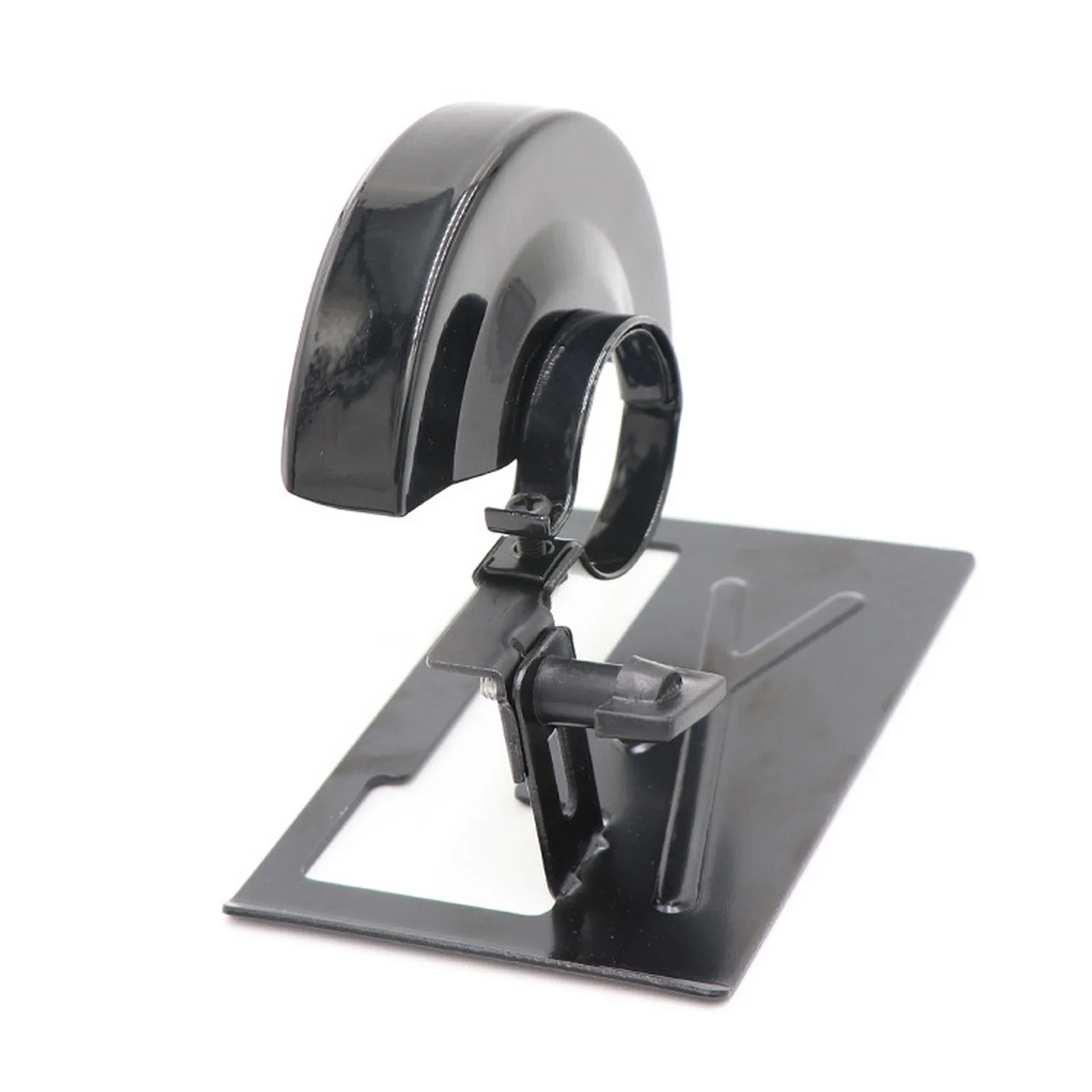 

Adjustable Thickened Steel Angle Grinder Balance Bracket Holder Cutting Machine Base with Guard Shield Safety Protector Cover