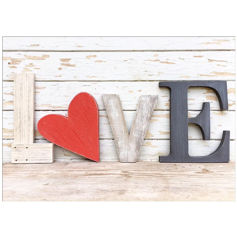 Алмазная 5D Вышивка LOVE круглый набор для алмазной вышивки с английским алфавитом