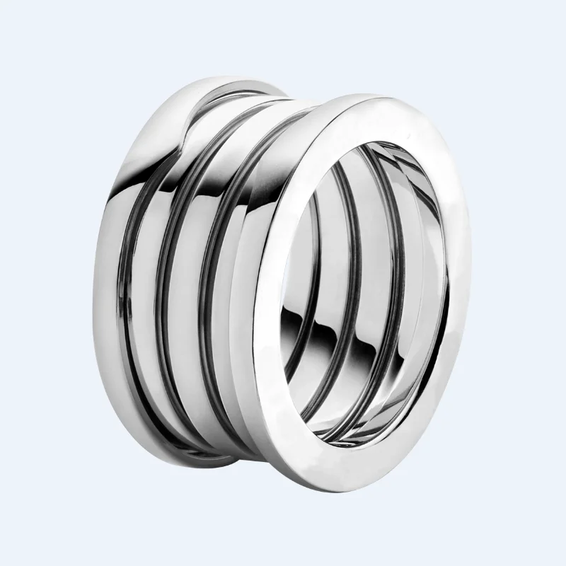 

Anillo de boda de circonia cbica para mujer, sortija de dos tonos Multicolor, joyera para mujer