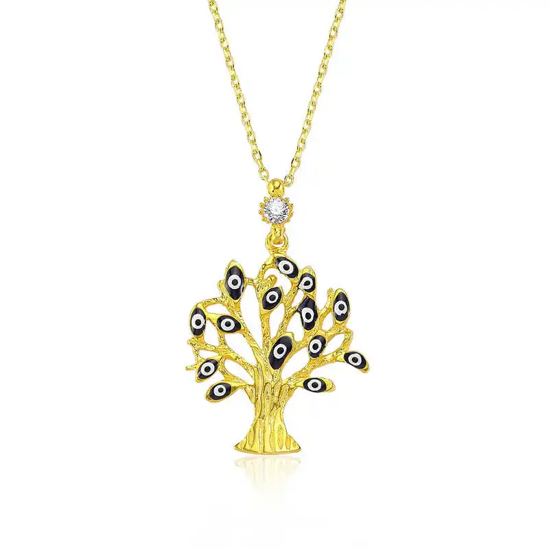 

Silverlina Silver Wish Tree Women 'S Necklace