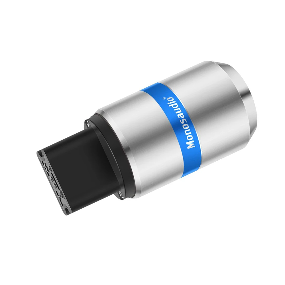 Monosaudio F126 C19 Чистая медь IEC гнездовой разъем 20A AC мощность для 8 мм Кабель питания