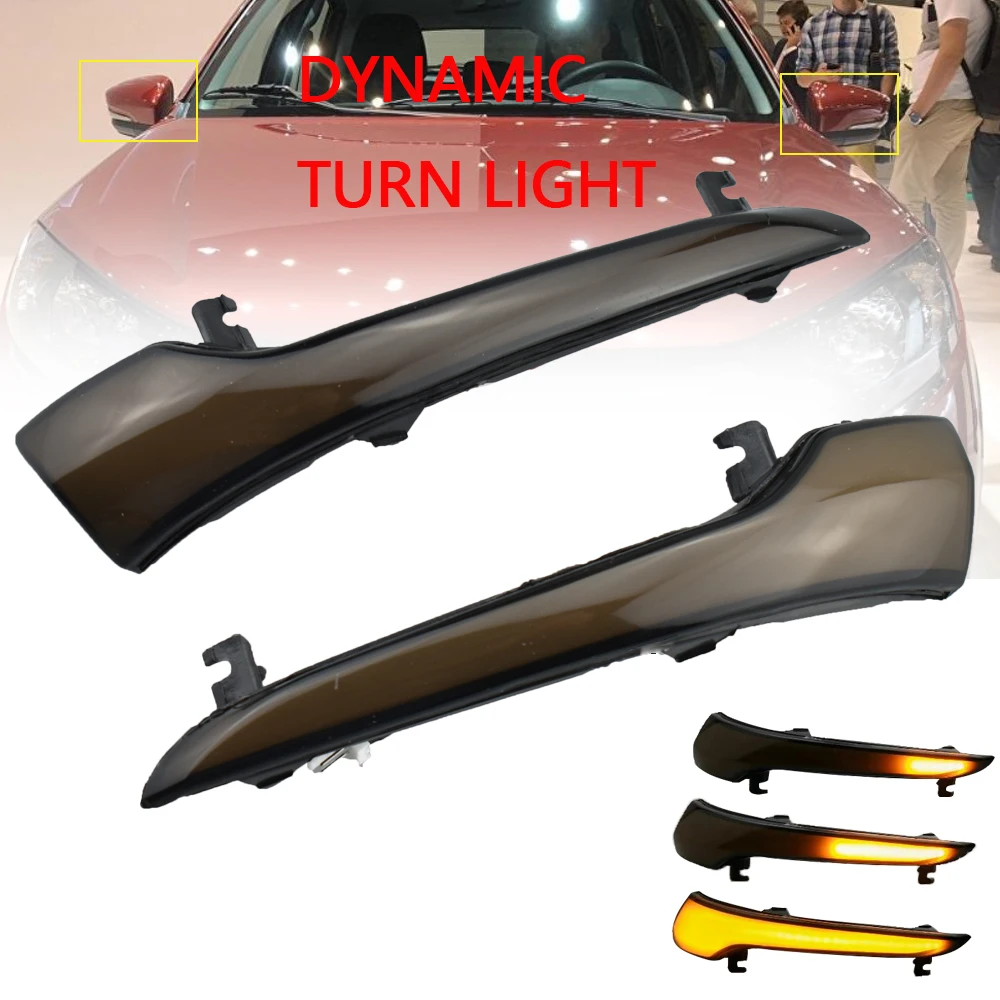 

LED Side Wing Dynamic Turn Signal Light Rearview Mirror Indicator Fit for Lada Granta 2191 for Lada Vaz 2114 for Lada Vaz 2115