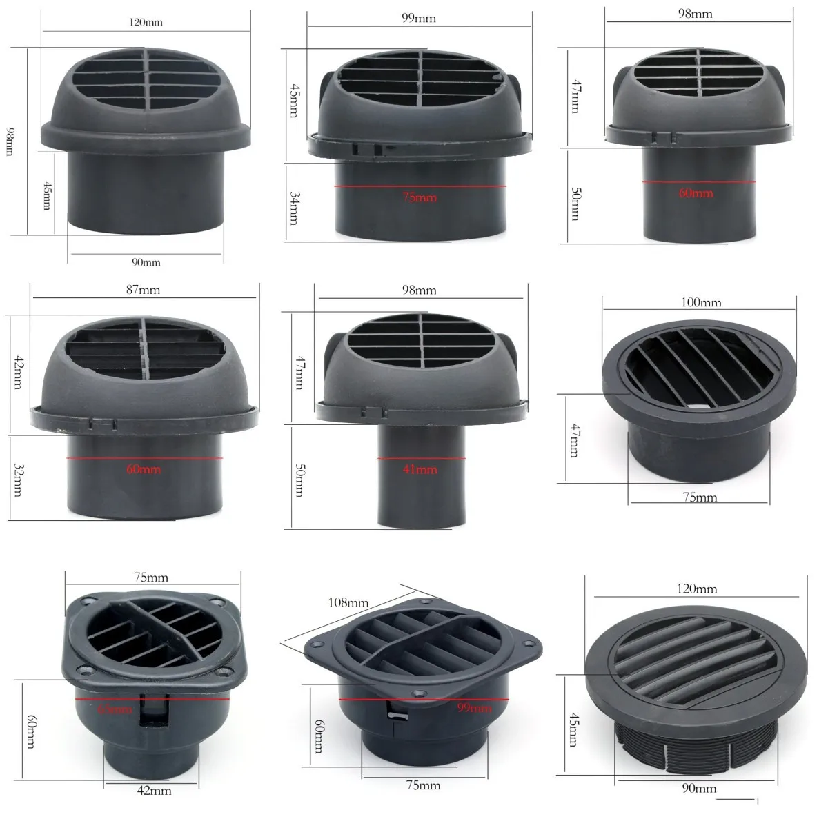 Отверстие для вентиляционного отверстия т L Y-образная муфта выхлопной трубы