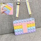 Чехол с пузырьками для планшета Samsung Galaxy Tab A7 10,4 SM-T500 T505 8,7 T220 для снятия стресса для Galaxy Tab A 8,0 2019 T290 T295