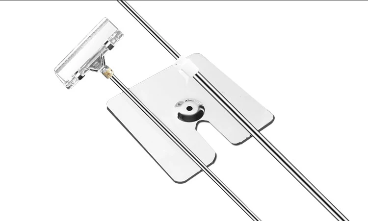 Двусторонний постер из нержавеющей стали демонстрационный стеллаж для стола