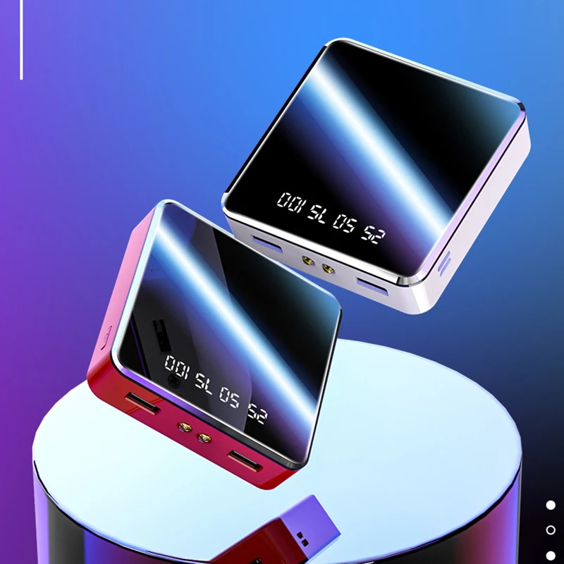 Внешний аккумулятор со светодиодным дисплеем 6000 мАч