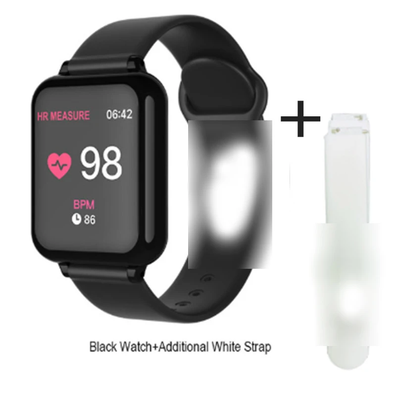 100% Оригинальный B57 смарт браслет измерение артериального давления фитнес трекер