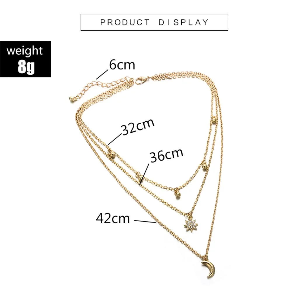 

Exquisite Earrings Accessories Women Choker Clothing Torque Convenient Collocation Collarbone Chain Jewelry Choker Pendientes