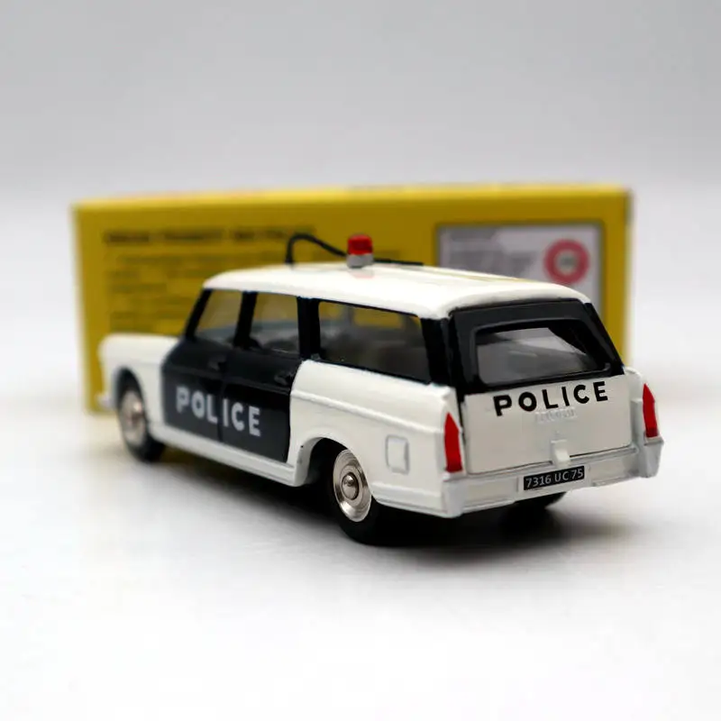 Atlas 1:43 Dinky toys 1429 для BREAK P ~ 404 полицейские миниатюрные литые под давлением модели
