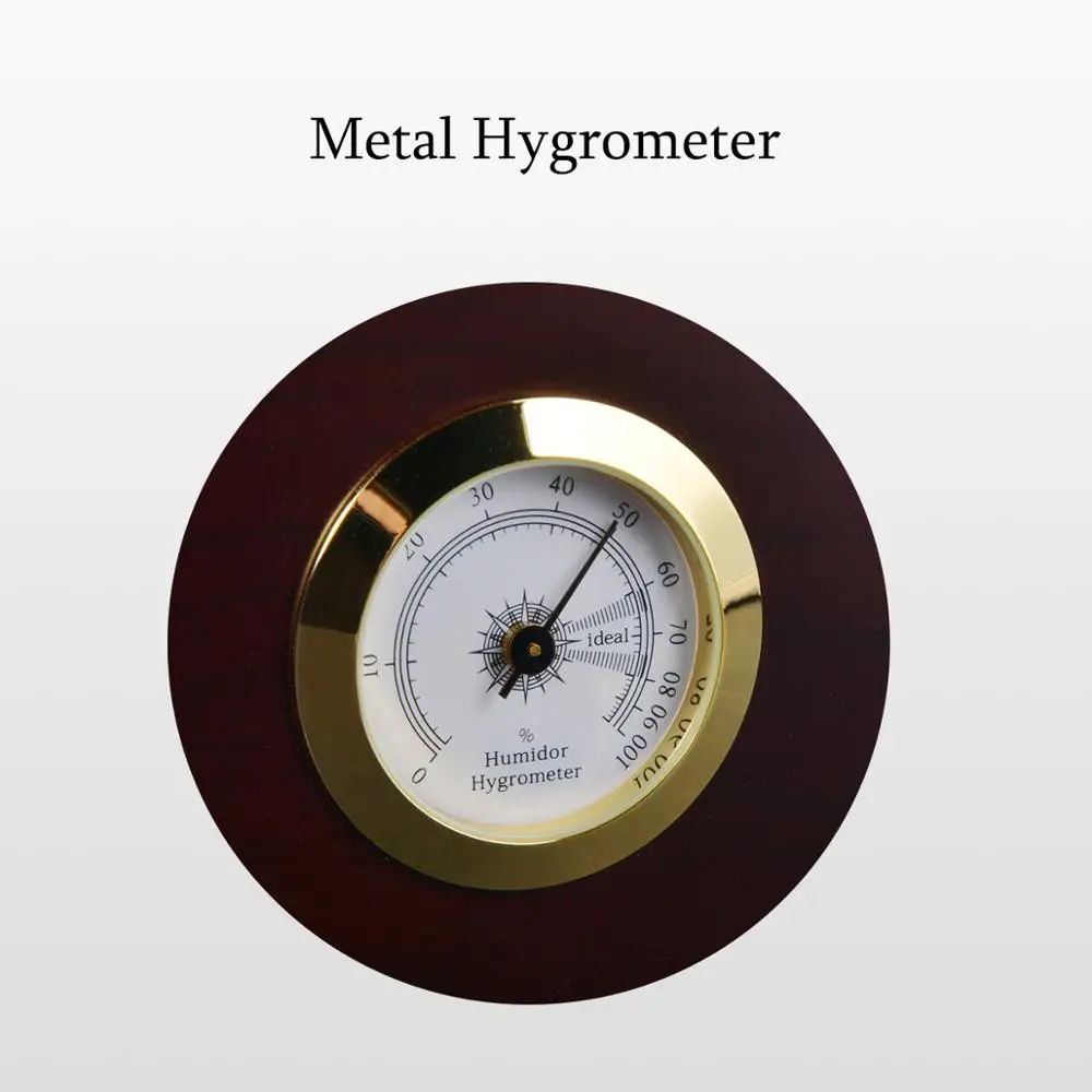 Большой хьюмидор VOLENX с гигрометром и увлажнителем коробка для сигар из