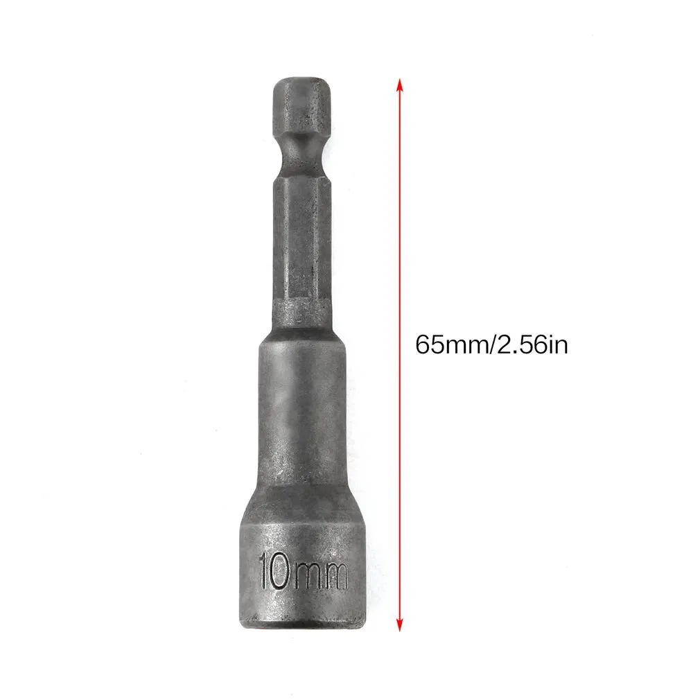 

Portable repair tool Hex Socket Sleeve Nozzle Electric Screwdriver Strong Magnetic Nut Driver Tool Set Drill Bits Adapter