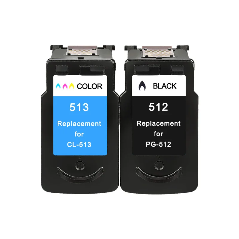 Чернильные картриджи для Φ XL PG 512 PG512 Pixma MP330 MP480 MP490 MP492 MP495 MP499 струйный