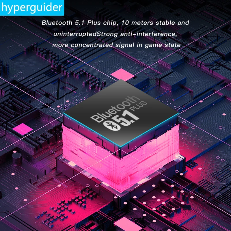 Беспроводные игровые Bluetooth-наушники hyperguided TWS-наушники с низкой задержкой 60 мс для