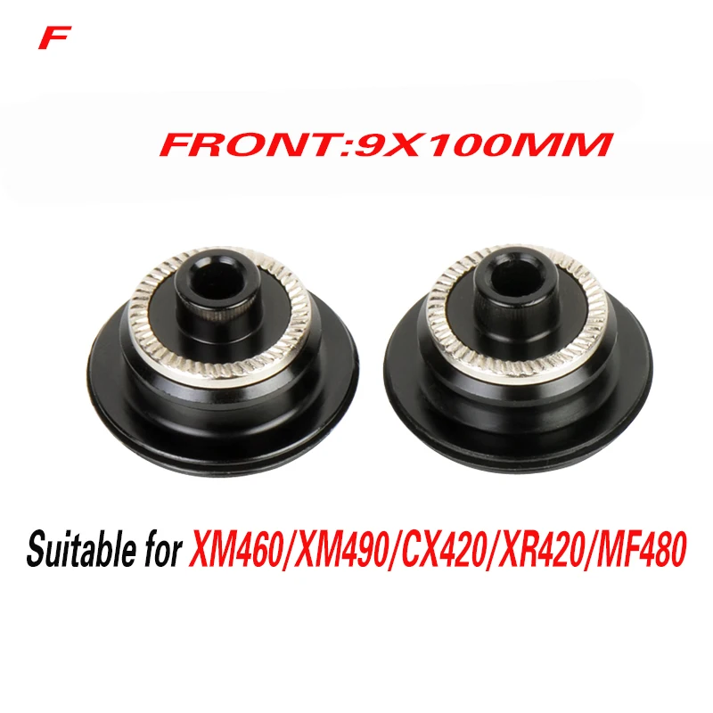 F Koozer MTB велосипедные втулки конвертеры XM490 XM470 XM460 концентратор Кепки s горный велосипед концентраторы конец Кепки адаптер QR или через Кепки XD адаптер - Цвет: F