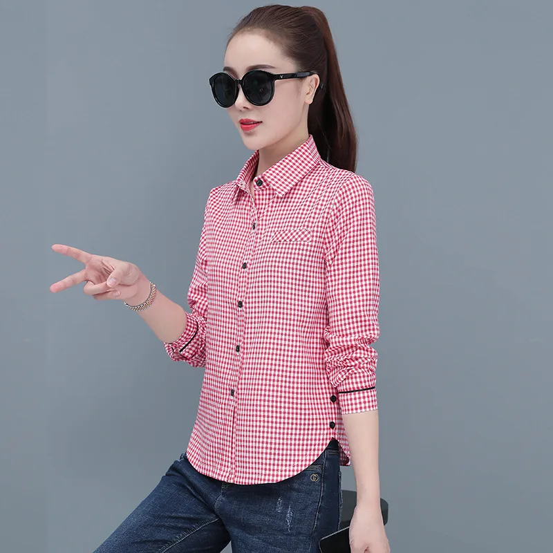 Корейские офисные женские рубашки полосатые шифоновые блузки размера плюс XXL