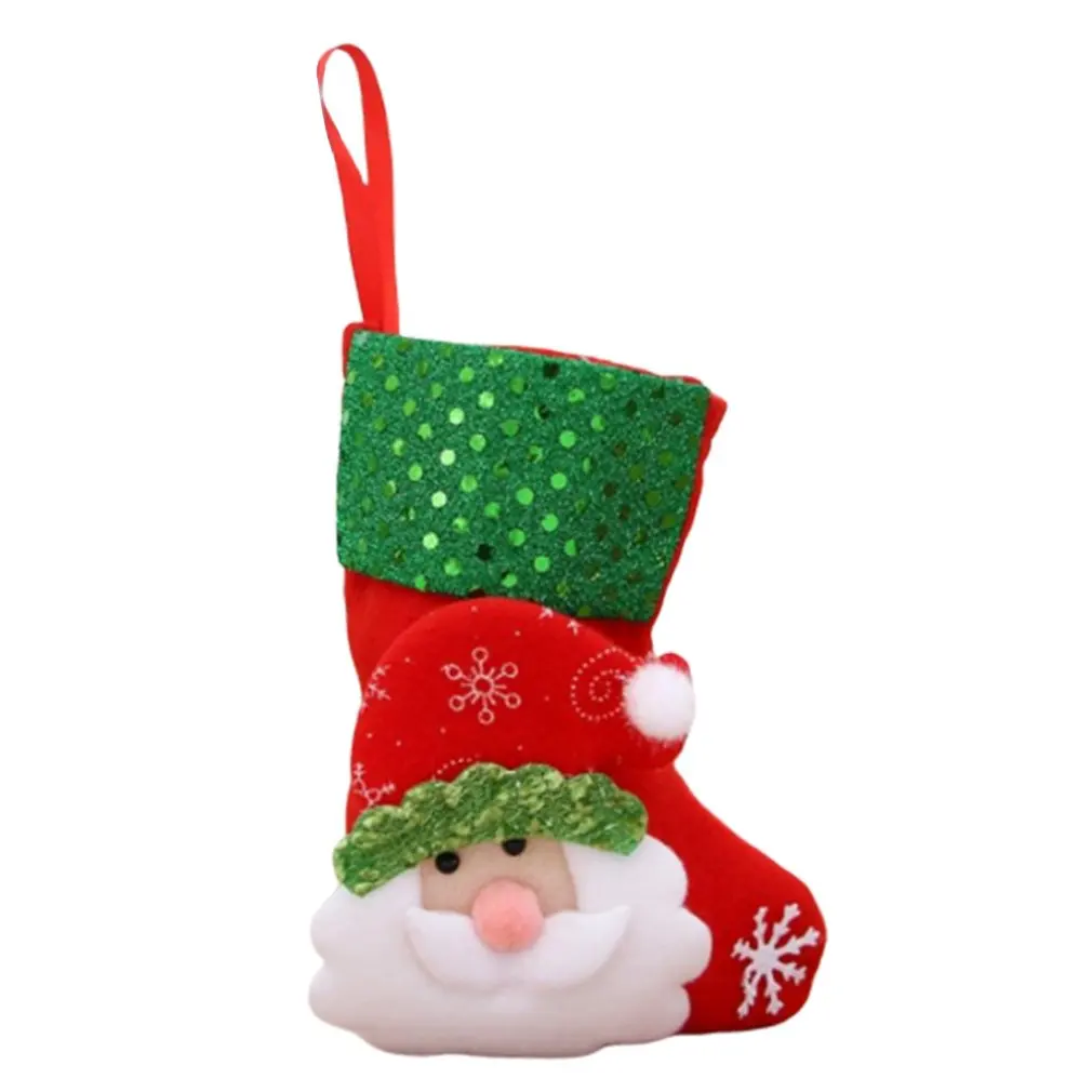 Рождественские украшения рождественские чулки елочные снеговик олень медведь