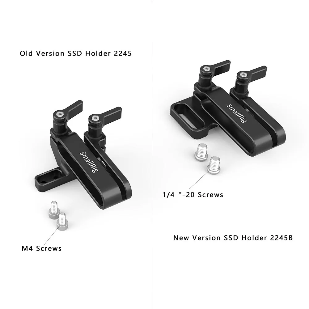 SmallRig крепление для Samsung T5 SSD держатель карт совместимый с клеткой BMPCC 4K 6K 2203