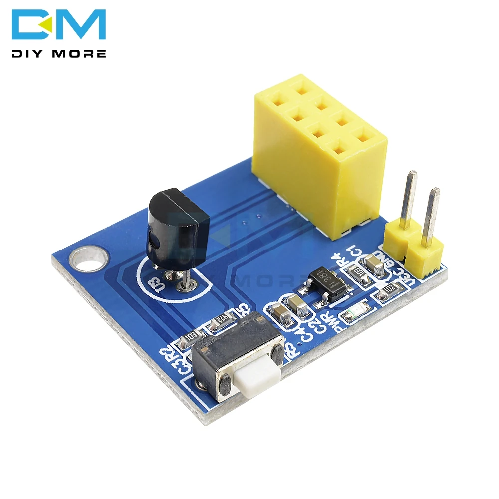 ESP8266 ESP-01 DS18B20 модуль адаптера датчика температуры и влажности Wifi NodeMCU для Arduino Smart