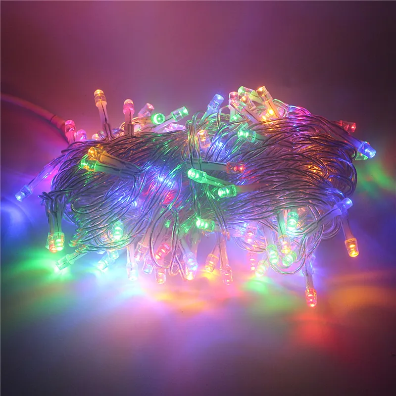 12 в сказочный светодиодный гирлянда для улицы праздника свадьбы рождественской