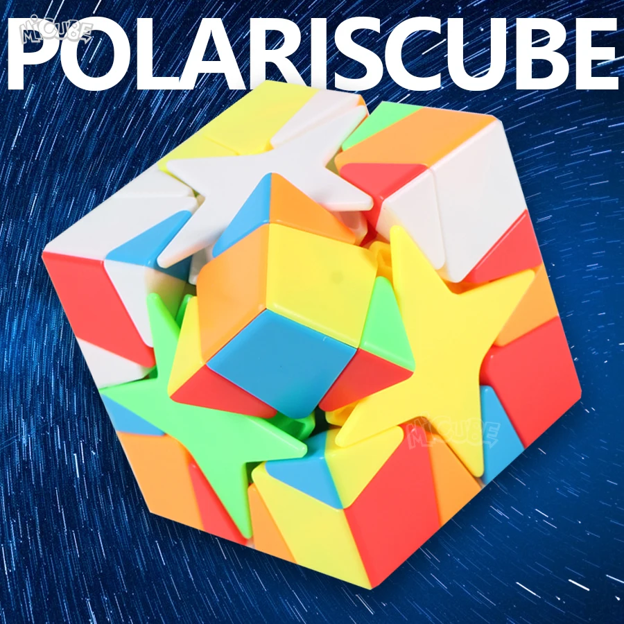 Кубик пазл Moyu Meilong Polaris 3x3 кубик с закручиванием 3x3x3 сложная форма для спекуляции