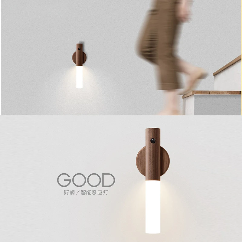 Умный разноцветное цели ночной Светильник зарядка через USB со встроенным ящиком