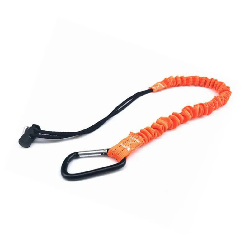

Carabiner Lanyard Retractable Safety Rope Outdoor Rock Climbing Elastic Rope Climbing Tool Climbing Accessories