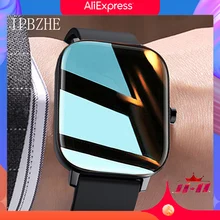 Ipbzhe Smart Watch Women 2021 Android Reloj Inteligente Sports Smartwatch Bluetooth Call Smart Watch For Men IOS Iphone Huawei