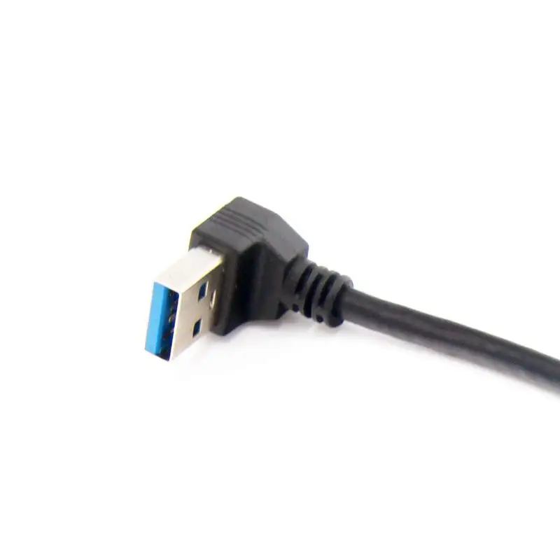 USB 3 0 правый угол 270 градусов удлинитель Кабель адаптер Папа мама шнур 20 см|Кабели