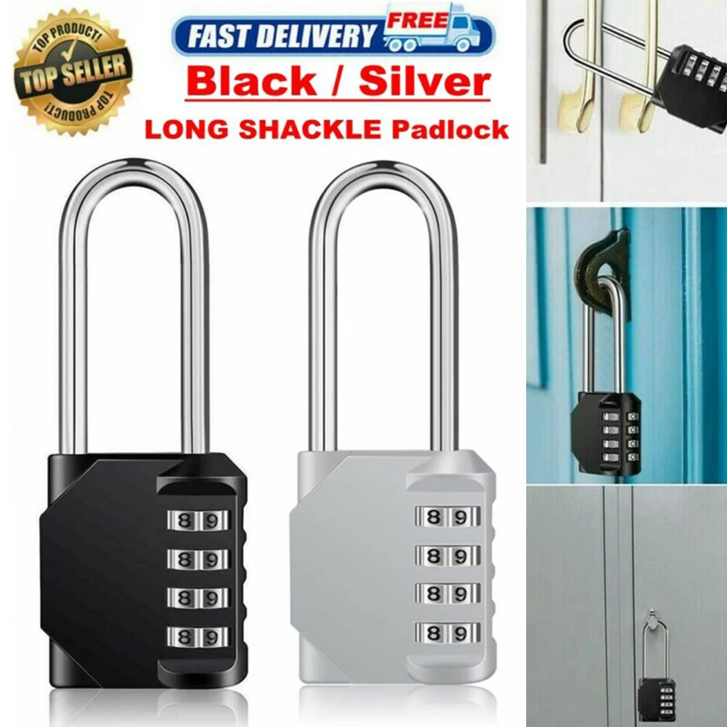 

Combination Lock Outdoor Security School Travel Weatherproof Waterproof