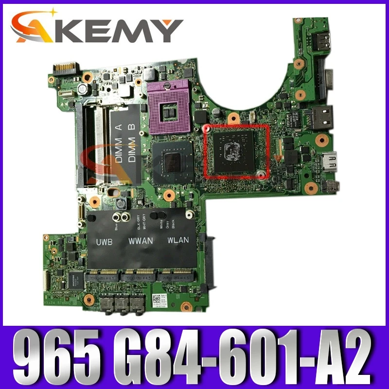 

Original Laptop motherboard For Dell XPS M1530 Mainboard CN-0F125F 0F125F 07212-3 965 G84-601-A2 DDR2