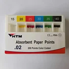 JNSUR 0,02 15 #-40 # Стоматологическая абсорбирующая бумага для отмены корней, эндодонтические бумажные наконечники, стоматологический наполнитель, Стоматологический Продукт