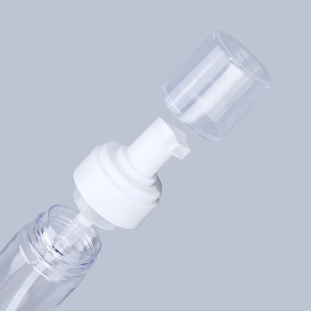 50/80/100/150/200ml Plastic Foam Pump Bottle Refillable Portable Empty Cosmetic Container Traveler Cleaner Soap Tool | Красота и