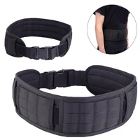 outdoor belt molle tactical waist seal multifunctional wearing belt ultra wide load slr camera cs breathable waist seal