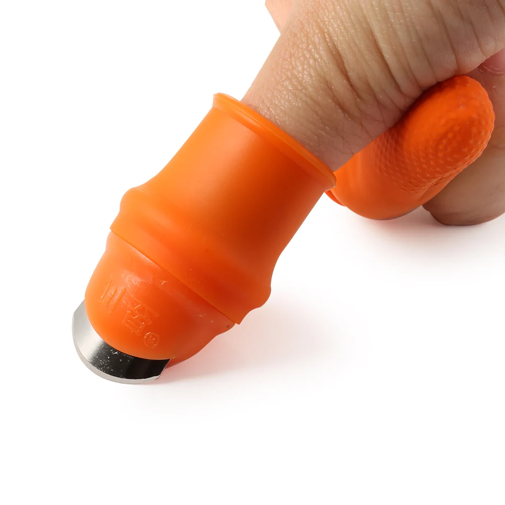 Силиконовые защитные перчатки для пальцев быстрый сбор овощей и фруктов с