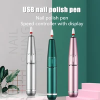 high quality electric nail rig usb electric milling cutter 30000 rpm nail machine set for electric nail nail file pedicure tool