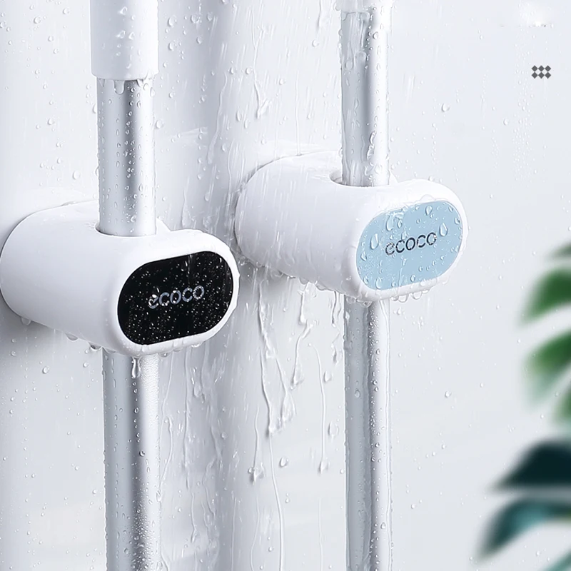 

Wall Mounted Mop Holder Bathroom Self-Adhesive Broom Hanger Strong Hooks Racks Kitchen Organizer Storage Houseware