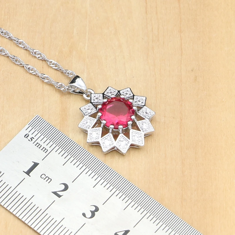 Женский ювелирный комплект из колье серёг и кольца серебра 925 пробы | Украшения