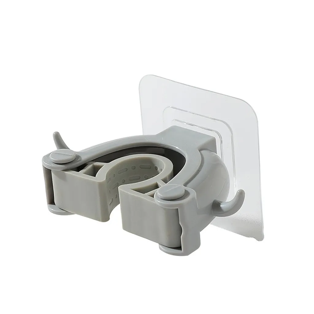 

Wall Mounted Mop Organizer Holder Brush Hanger Storage Rack Kitchen Hook