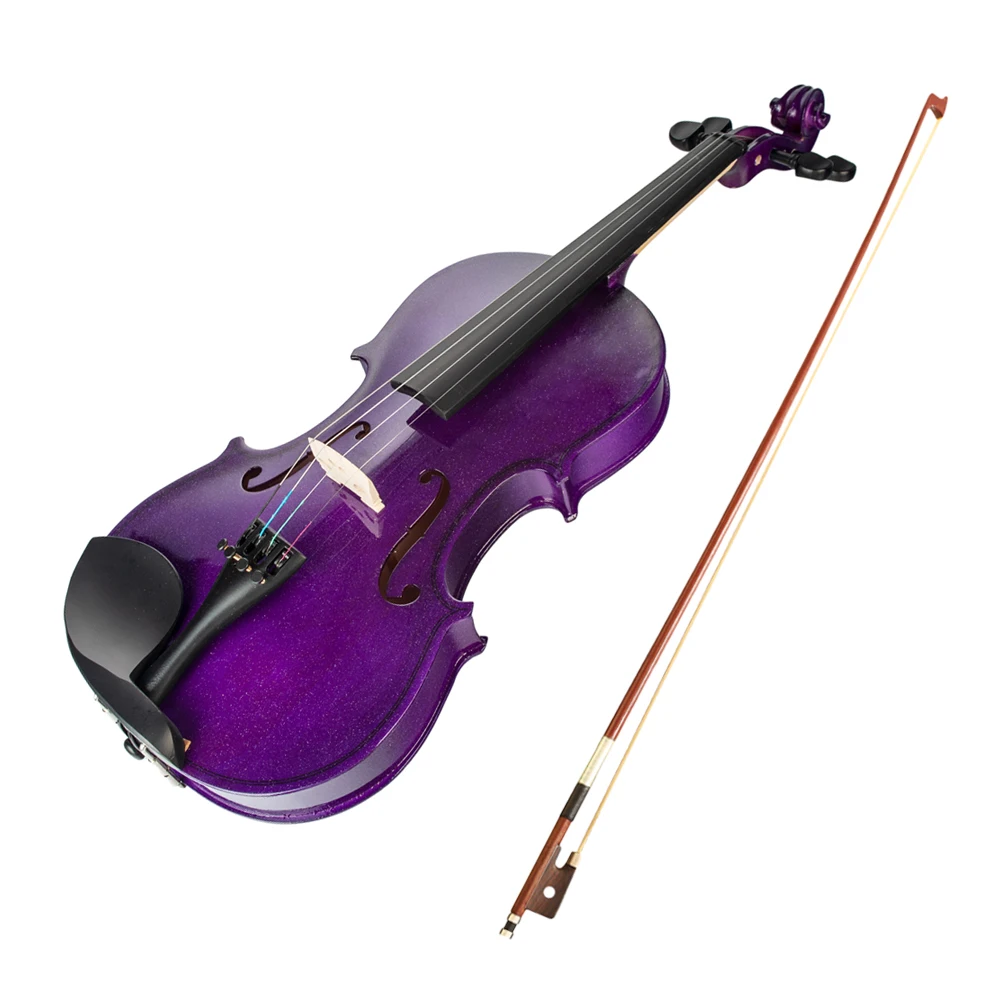 4/4 скрипка ель дерево верхняя панель липа задняя боковая с сумкой для подарка лук