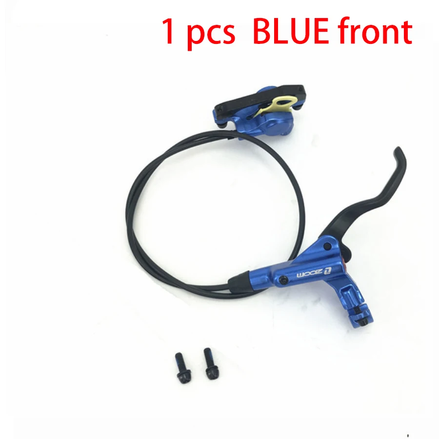 Blue font 1 pcs Зум HB-875 горный велосипед гидравлический дисковый Тормозной Суппорт тормозной механизм горного велосипеда набор зажимов лучше, чем M315 M395 M447 W/n G3/HS1 ротор - Цвет: Blue font 1 pcs