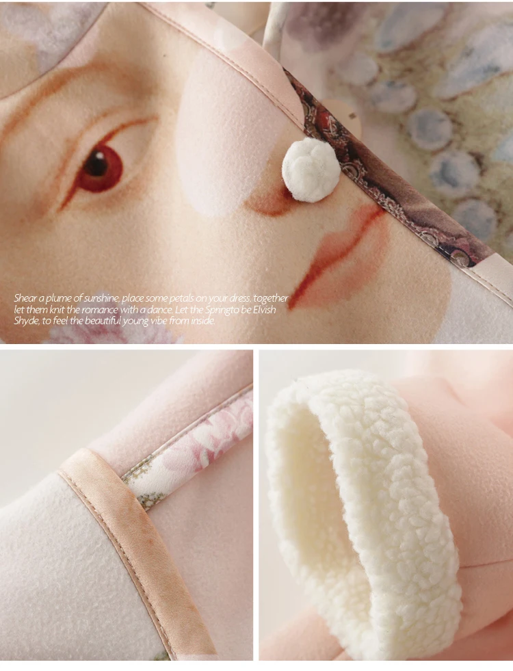 Tune/новое зимнее хлопковое пальто с принтом | Женская одежда