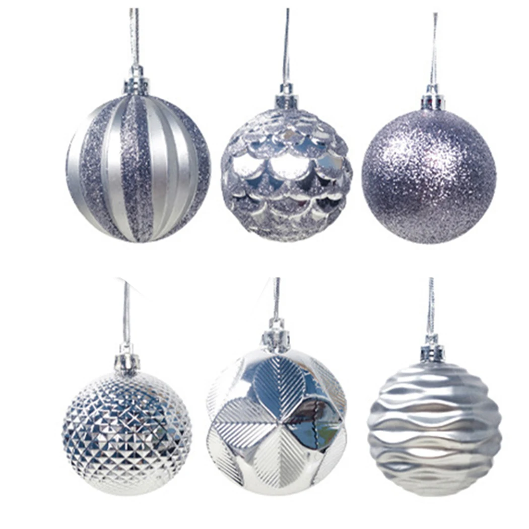 12 шт. елочные шары украшения рождественские Висячие вечерние для дома садовые