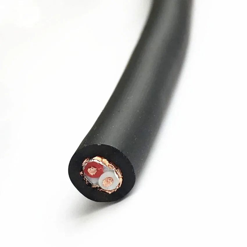 Микрофонный кабель 2 ядра 0 3 5 мм² высокий гибкий 10 м двойной экранированный