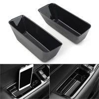 2pcs abs car rear door storage box organizer container holder for ford edge 2015 2016 2017 2018 2019 2020 left driver only
