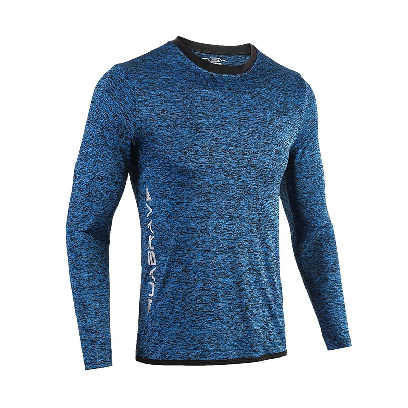 Мужская спортивная футболка для бега с длинным рукавом одежда тренировок в