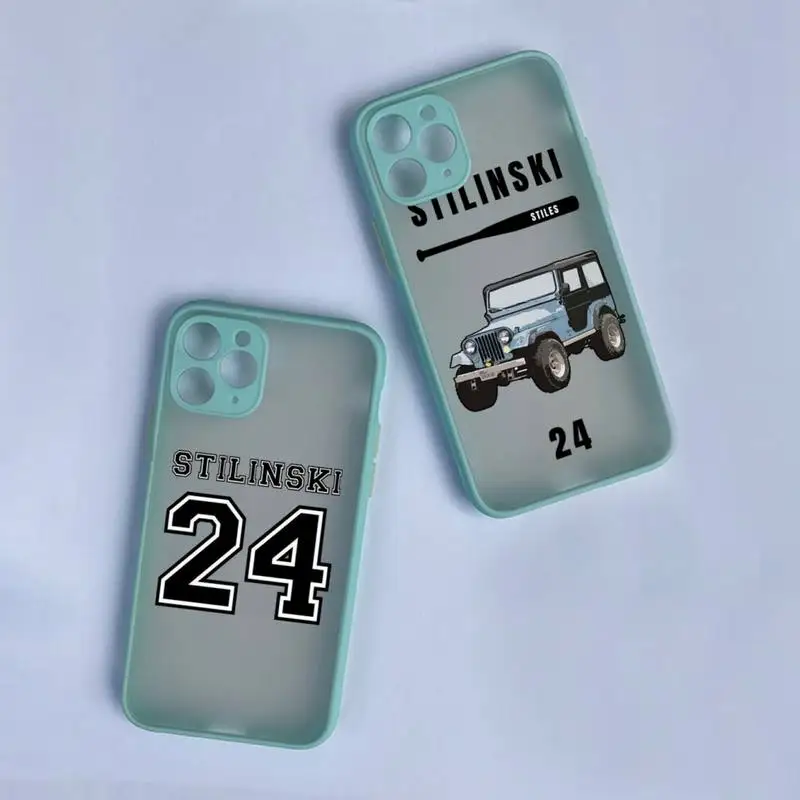 Прочный чехол Teen Wolf Stilinski 24 сериалов для мобильного телефона чехлы iphone 12 11 Pro Max