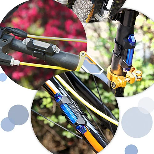 Велосипедный фонарь Водонепроницаемый задний светильник онарь 5 светодиодов USB