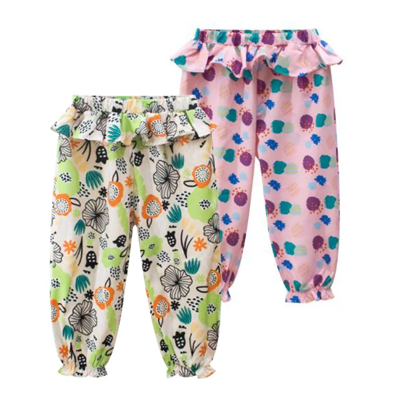 Новые летние шаровары для малышей детские штаны девочек детская одежда