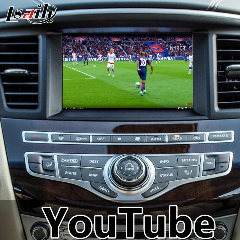 Интерфейс Android Carplay для Infiniti QX60 2018 2020 года с беспроводным carplay android Авто Youtube Google|GPS